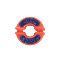 M-Pets Dental Squeaky Ring Diş Fırçalı Köpek Oyuncağı 10,6 x 10 x 3,8 cm - Thumbnail