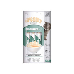 M-Pets - M-Pets Digestive Sindirim Sistemi Destekleyici Krema Kedi Ödül Maması 4x15 Gr 