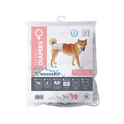 M-Pets - M-Pets Dişi Köpekler İçin Yıkanabilir Külot XLarge 