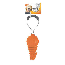 M-Pets - M-Pets Drogo Ödül Hazneli Köpek Oyuncağı Turuncu 18x8,5x8,5 Cm 