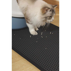 M-Pets Duplex Elekli Kedi Kumu Paspası Siyah 45x65 Cm - Thumbnail