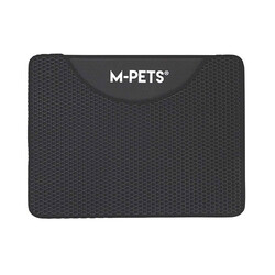 M-Pets Duplex Elekli Kedi Kumu Paspası Siyah 60x45 Cm - Thumbnail