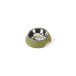 M-Pets - M-Pets Eco Bamboo Küçük Irk Köpek ve Kedi Mama ve Su Kabı Yeşil 190 Ml 