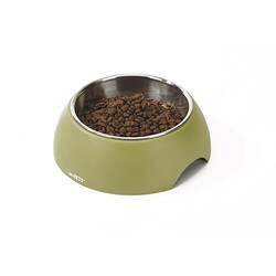 M-Pets Eco Bamboo Küçük Irk Köpek ve Kedi Mama ve Su Kabı Yeşil 190 Ml - Thumbnail