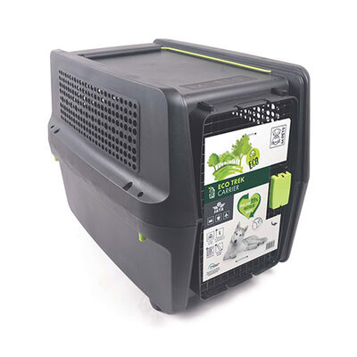 M-Pets Eco Trek IATA Tekerlekli Köpek Taşıma Kafesi L 91,5 x 63 x 66,6 cm 