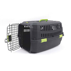 M-Pets Eco Viaggio Carrier Iata Kedi ve Köpek Taşıma Çantası Siyah 58,4x38,7x33 Cm - Thumbnail