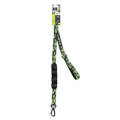 M-Pets Flex Köpekler İçin Şok Emici Gezdirme Kayışı Kamuflaj 120 Cm 