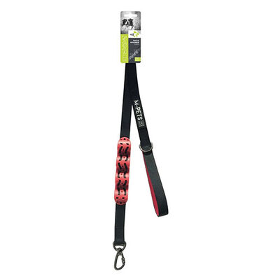 M-Pets Flex Köpekler İçin Şok Emici Gezdirme Kayışı Kırmızı 120 Cm 