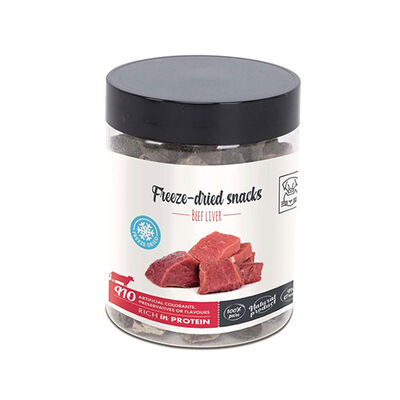 M-Pets Freeze Dried Dondurularak Kurutulmuş %100 Dana Ciğeri Köpek Ödülü 50 Gr 