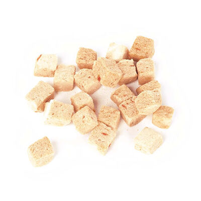 M-Pets Freeze Dried Dondurularak Kurutulmuş %100 Tavuk ve Havuçlu Küp Köpek Ödülü 40 Gr 