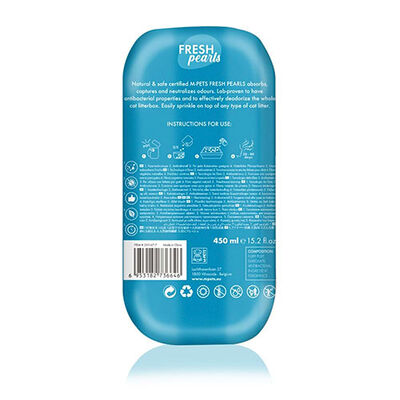 M-Pets Fresh Pearls Okyanus Kokulu Kedi Kumu Deodorantı 450 ML 