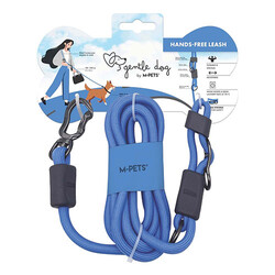 M-Pets Gentle Köpek Gezdirme Kayışı Mavi 120 Cm - Thumbnail