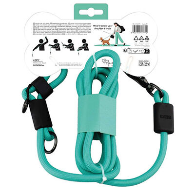 M-Pets Gentle Köpek Gezdirme Kayışı Yeşil 120 Cm 