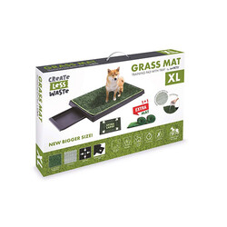M-Pets - M-Pets Grass Mat Çimli Çekmeceli Köpek Tuvaleti 50x76 Cm 