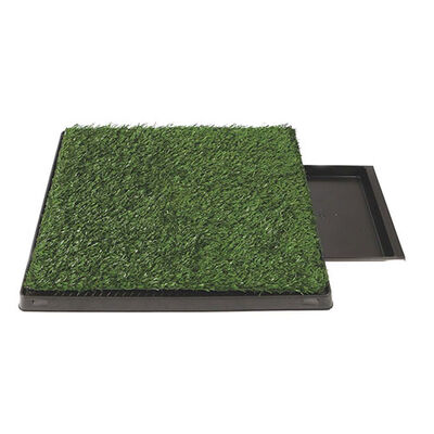 M-Pets Grass Mat Çimli Çekmeceli Köpek Tuvaleti 58x46 Cm 