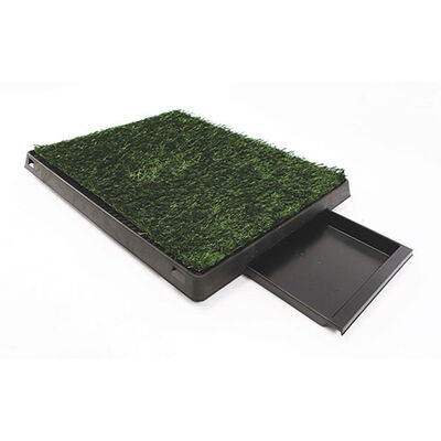 M-Pets Grass Mat Çimli Çekmeceli Köpek Tuvaleti 58x46 Cm 