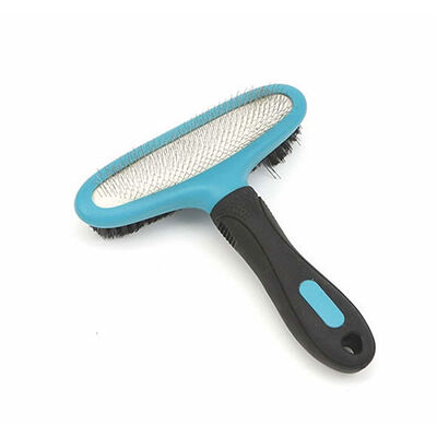 M-Pets Hairdo Çift Taraflı Köpek ve Kedi Fırçası 15x17 Cm 