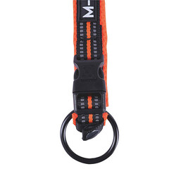 M-Pets Hiking Reflektörlü Köpek Boyun Tasması Turuncu Medium 40-50 Cm - Thumbnail