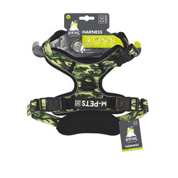 M-Pets - M-Pets Hiking Reflektörlü Köpek Göğüs Tasması Kamuflaj Large 45-95 Cm 