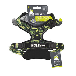 M-Pets - M-Pets Hiking Reflektörlü Köpek Göğüs Tasması Kamuflaj Medium 40-75 Cm 