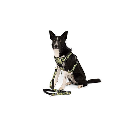 M-Pets Hiking Reflektörlü Köpek Göğüs Tasması Kamuflaj XLarge 50-110 Cm 