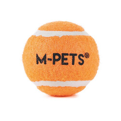 M-Pets Hop Tenis Topu Köpek Oyuncağı Turuncu 3'lü 6,4 Cm - Thumbnail