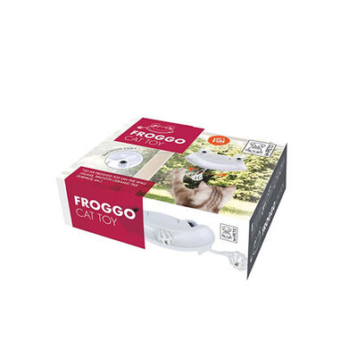 M-Pets İnteraktif Kurbağa Kedi Oyuncağı 17x18,5x6 Cm 
