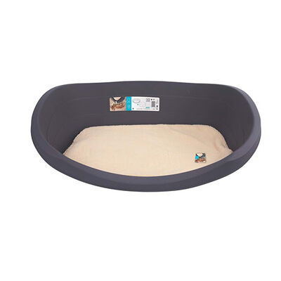M-Pets Java Plastik Minderli Köpek Yatağı XLarge 100x72x30 Cm 