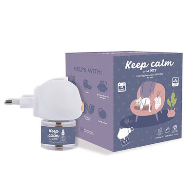 M-Pets Keep Calm Kedi Sakinleştirici Diffuser Set 48 Ml 