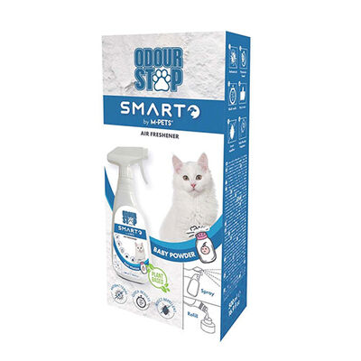 M-Pets Koku Giderici Deodorant Sprey Bebek Pudrası Kokulu 500 Ml 