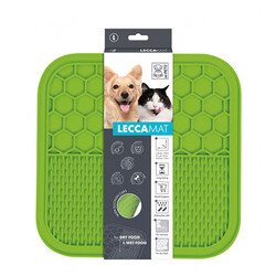 M-Pets - M-Pets Lecca Kedi ve Köpekler İçin Yavaş Beslenme Ödül Matı Large Yeşil 30x30 Cm 