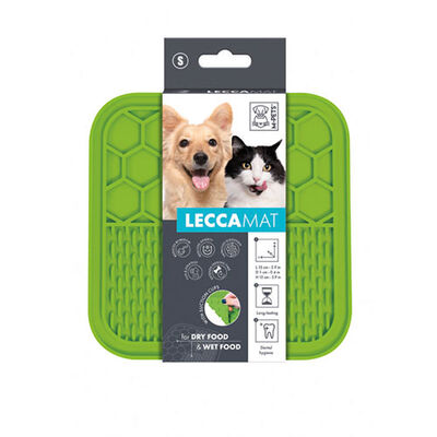 M-Pets Lecca Kedi ve Köpekler İçin Yavaş Beslenme Ödül Matı Small Yeşil 15x15 Cm 