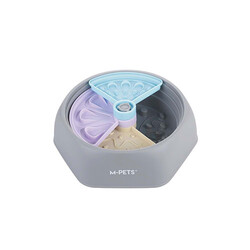 M-Pets Level Up Ayarlanabilir Köpek Yavaş Beslenme Mama Kabı Medium 29,8x29,8x8,6 Cm - Thumbnail