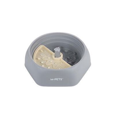 M-Pets Level Up Ayarlanabilir Köpek Yavaş Beslenme Mama Kabı Small 26,2x26,2x8,6 Cm 