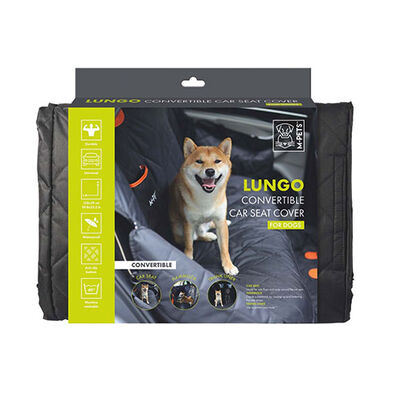 M-Pets Lungo Köpekler İçin Araç Koruma Örtüsü Siyah 152x59 Cm 