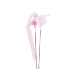 M-Pets Mooncat Olta Kedi Oyuncağı Pembe 2'li 40 Cm - Thumbnail