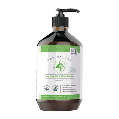 M-Pets Naturluxe Çay Ağacı ve Karite Yağlı Köpek Şampuanı 500 Ml 