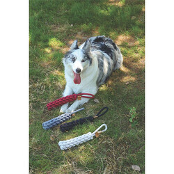 M-Pets Örgü Köpek Oyuncağı Beyaz 34 Cm - Thumbnail