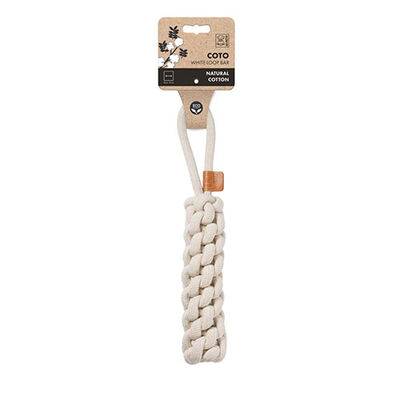 M-Pets Örgü Köpek Oyuncağı Beyaz 34 Cm 