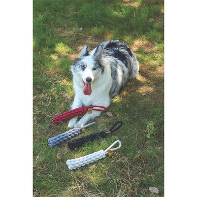 M-Pets Örgü Köpek Oyuncağı Gri 34 Cm 