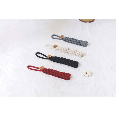 M-Pets Örgü Köpek Oyuncağı Gri 34 Cm 