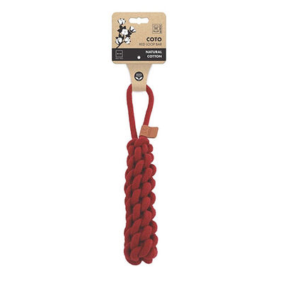 M-Pets Örgü Köpek Oyuncağı Kırmızı 34 Cm 