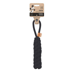 M-Pets - M-Pets Örgü Köpek Oyuncağı Siyah 34 Cm 