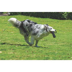 M-Pets Örgü Köpek Oyuncağı Siyah 34 Cm - Thumbnail