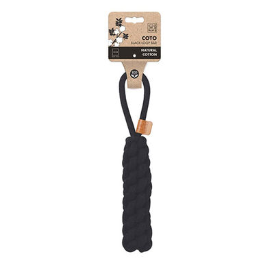 M-Pets Örgü Köpek Oyuncağı Siyah 34 Cm 