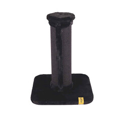M-Pets - M-Pets Panther Premium Colonna Kedi Tırmalama Tahtası Siyah 50x50x65 Cm 