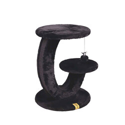 M-Pets Panther Premium Luna Kedi Ağacı Siyah 50x50x65 Cm - Thumbnail