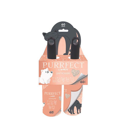 M-Pets Purrfect Kedi ve Köpek Tüy Toplama Rulosu Pembe 2x60 Yaprak 