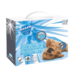 M-Pets - M-Pets Serinletici Köpek Yatağı Medium Mavi 45x60 Cm 