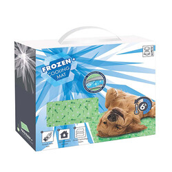M-Pets - M-Pets Serinletici Köpek Yatağı Medium Yeşil 45x60 Cm 